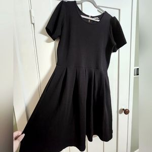 NWOT 2x Lularoe Amelia Black and Rose Gold